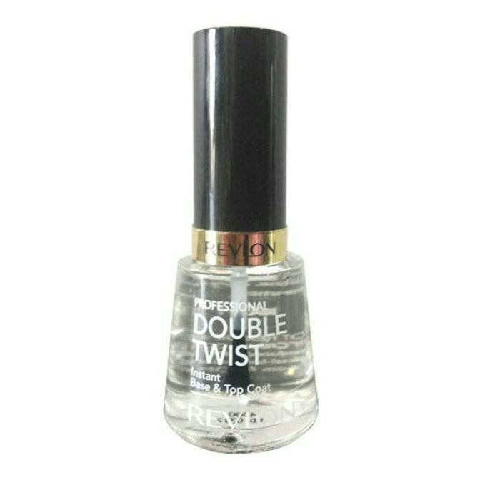 DISKON BESAR REVLON Double Twist Original - Instant Base & Top Coat Kutek Awet Tahan Lama COD