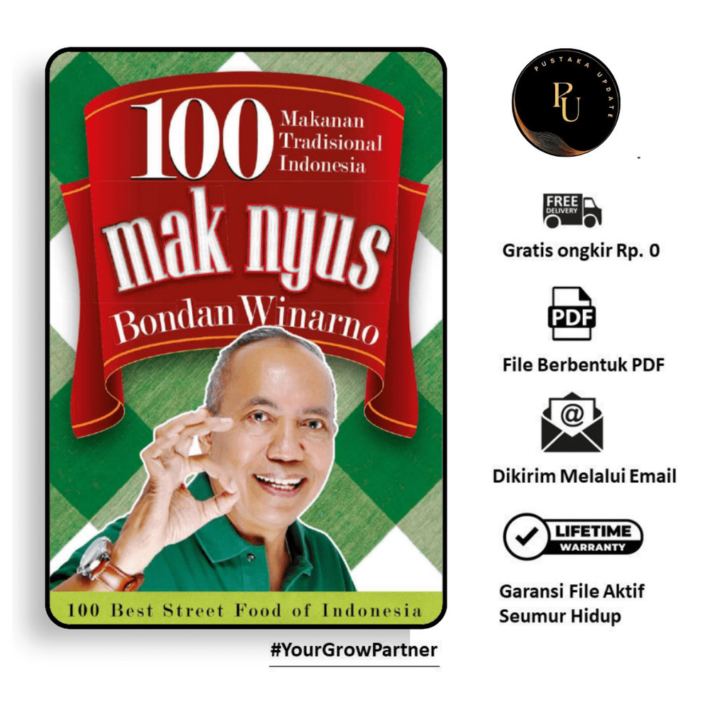 

382. 100 MAKNYUS MAKANAN TRADISIONAL INDONESIA (BONDAN) - [-]