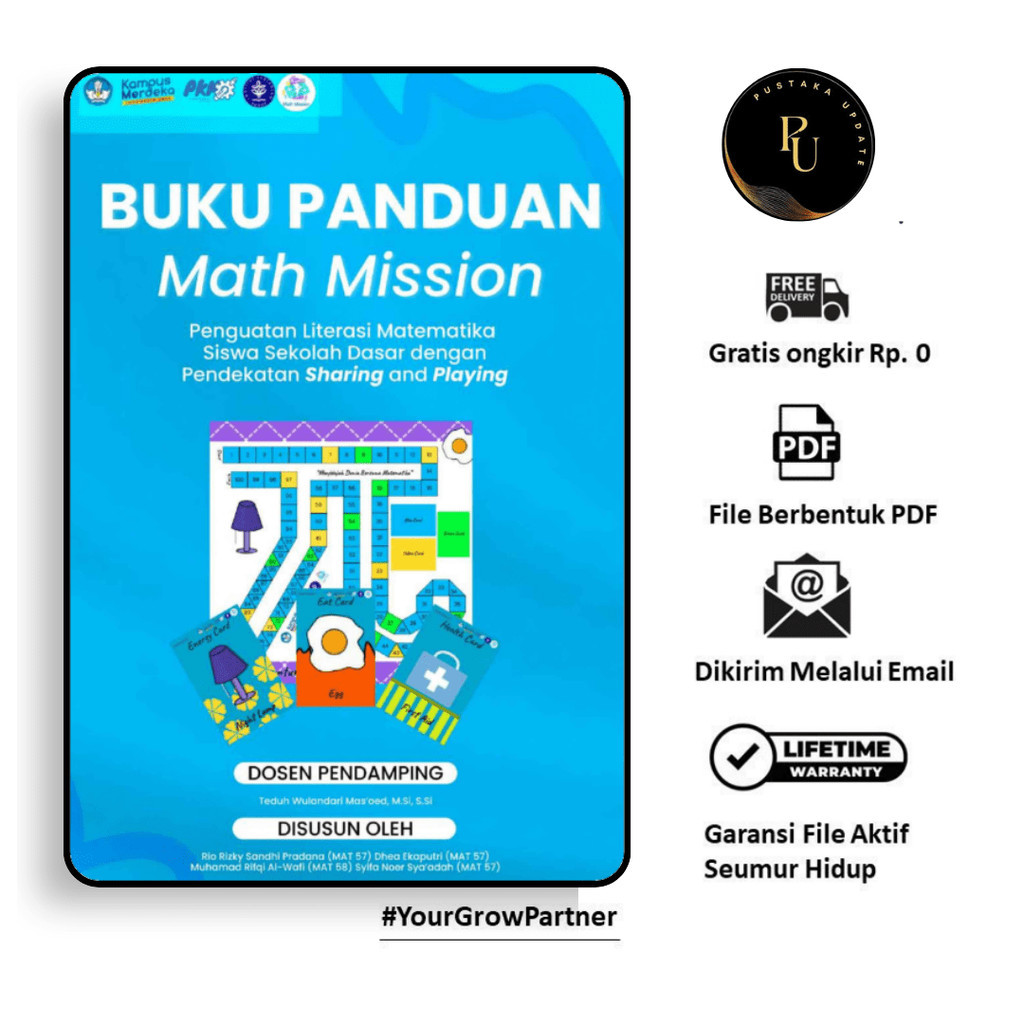 

285. BUKU PANDUAN MATH MISSION (RIO RIZKY SANDHI) - [-]