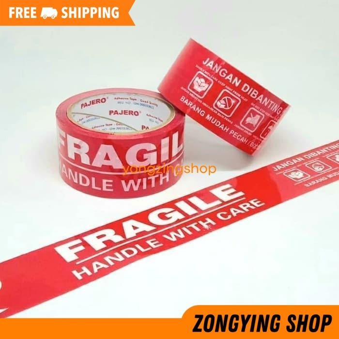 

SINTE RED ISOLASI LAKBAN PAJERO FRAGILE PECAH BELAH SOLASI TAPE KARDUS ZONGYING SHOP TERBAIK
