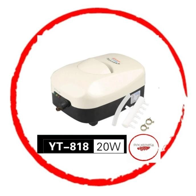 SUNSUN YT-818, AC/DC Air Pump, Aerator / Pompa Udara AC DC YT818