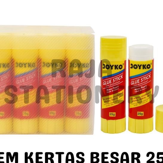 

Joyko Glue Sti 25G Lem Batang Stik Joyko Kertas Gs-25 Lusin [12Pcs]