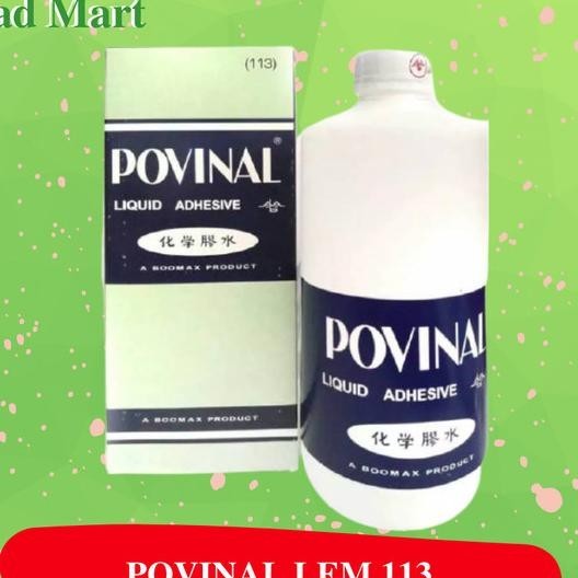 

Lem Povinal 500Ml Lem Cair Lem Kertas Bahan Untuk Slime