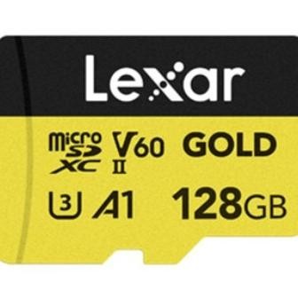 LEXAR PROFESSIONAL GOLD MICROSDXC MEMORY MICROSD CARD 128GB 2807T