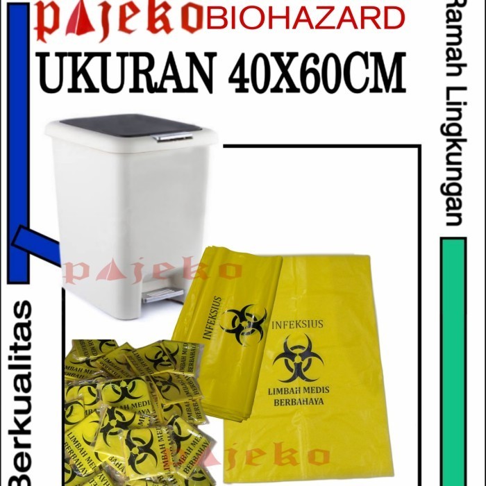 Plastik Medis Biohazard / Kantong Plastik Sampah Medis