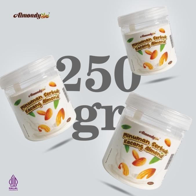 

Almondy Minuman Serbuk Kacang Almond - Original Plain 250gr