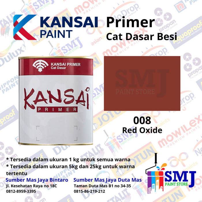 Produk CAT MINYAK MENIE KANSAI FTALIT (PRIMER - CAT DASAR) ZINC CHROMATE 1 KG
