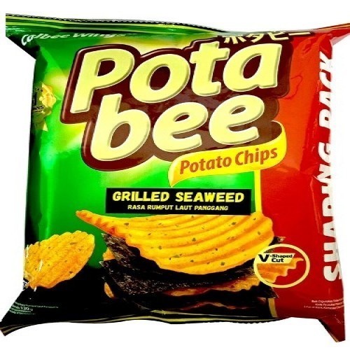 S63710 POTABEE REGULAR GRILLED SEAWEED SNACK 120GR MAJU BERSAMA (20250910)