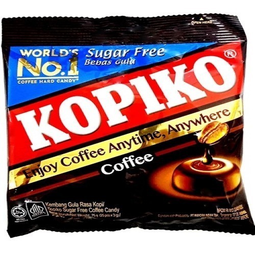 S08462 KOPIKO SUGAR FREE PERMEN BUNGKUS 75GR BKS MAJU BERSAMA (20250513)