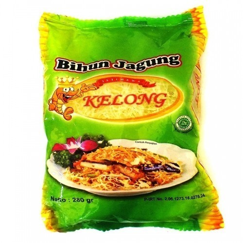 S43519 KELONG BIHUN JAGUNG MIE HUN KERING 280GR PACK MAJU BERSAMA (20251203)