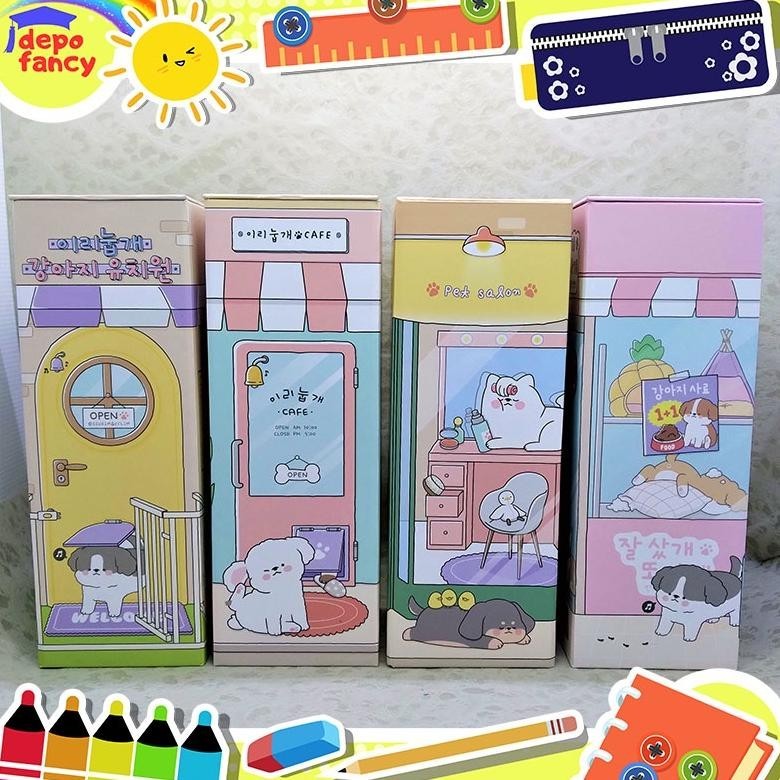 

Et-12 Kotak Pensil Karton Lemari D473-01 D473-02 / Pencil Case / Boks Pensil / Box Pencil / Tepak / Tempat Pensil Sale