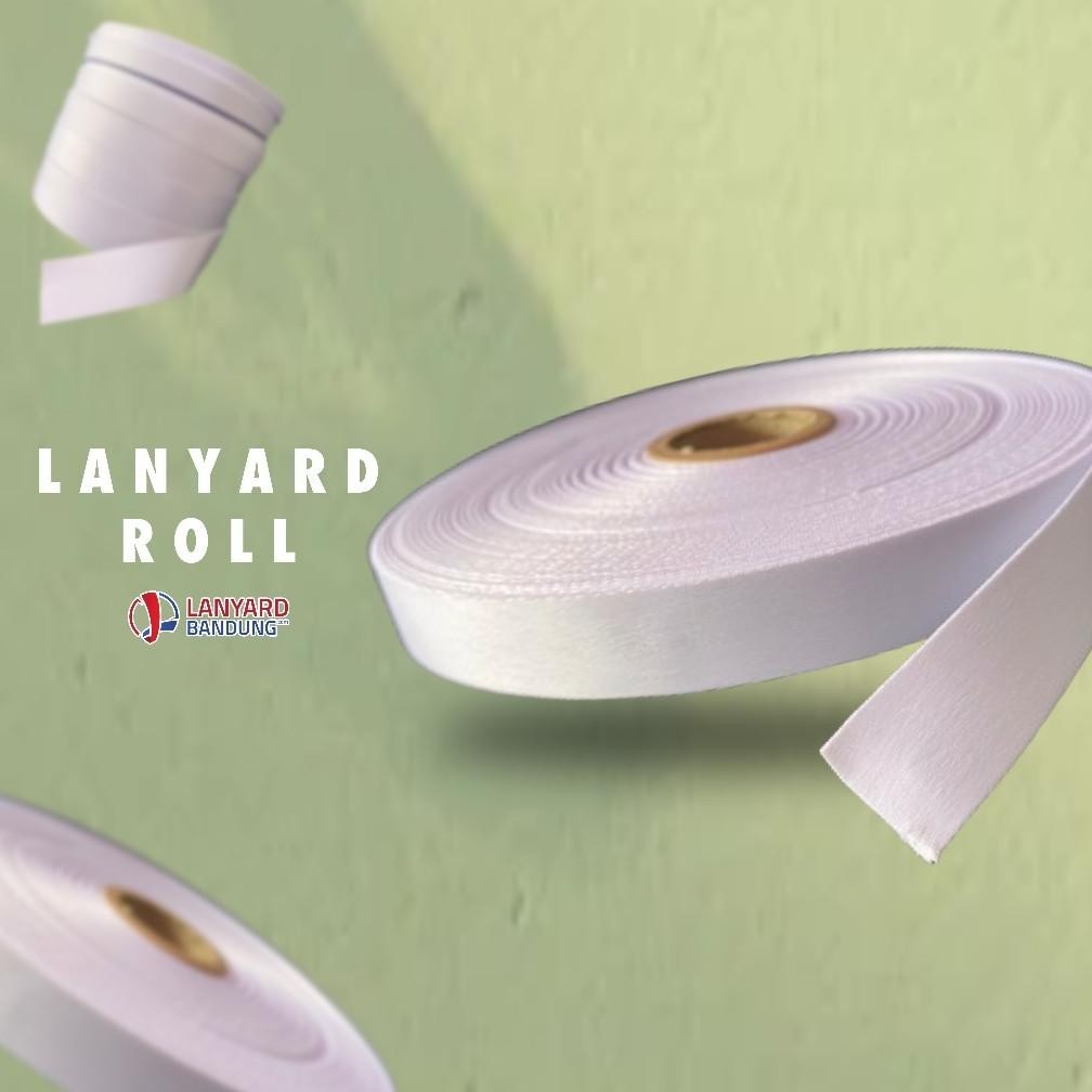 

Cod Bahan Tali Tissu 2Cm Roll Sublim Tali Lanyard Idcard Sublimasi Bahan Baku Lanyard Printing Murah