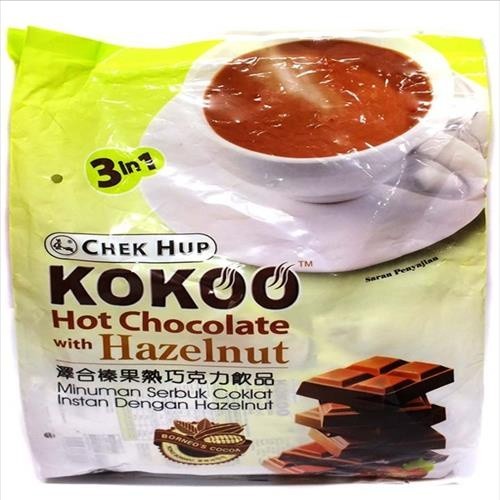 S20873 CHEK HUP 2IN1 HOT CHOCOLATE WITH HAZELNUT CHOCO DRINK 480GR (12X40GR) PACK MAJU BERSAMA (2025