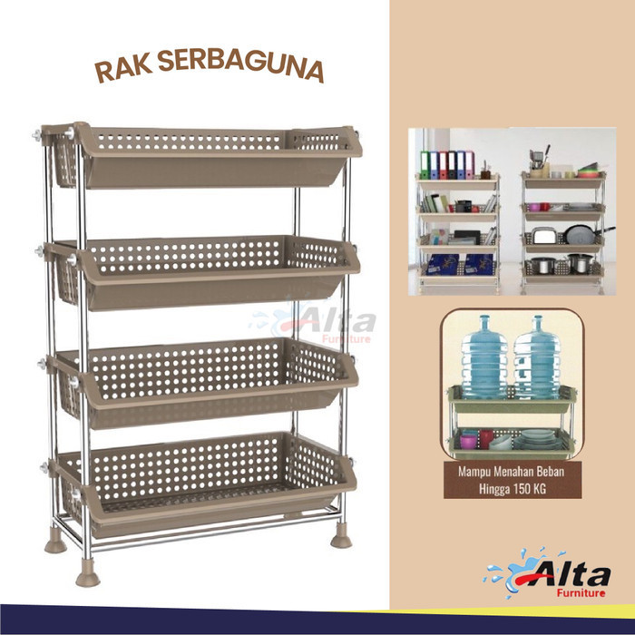 CUCI GUDANG RAK PLASTIK/RAK DAGANG/RAK SERBAGUNA/RAK SUSUN