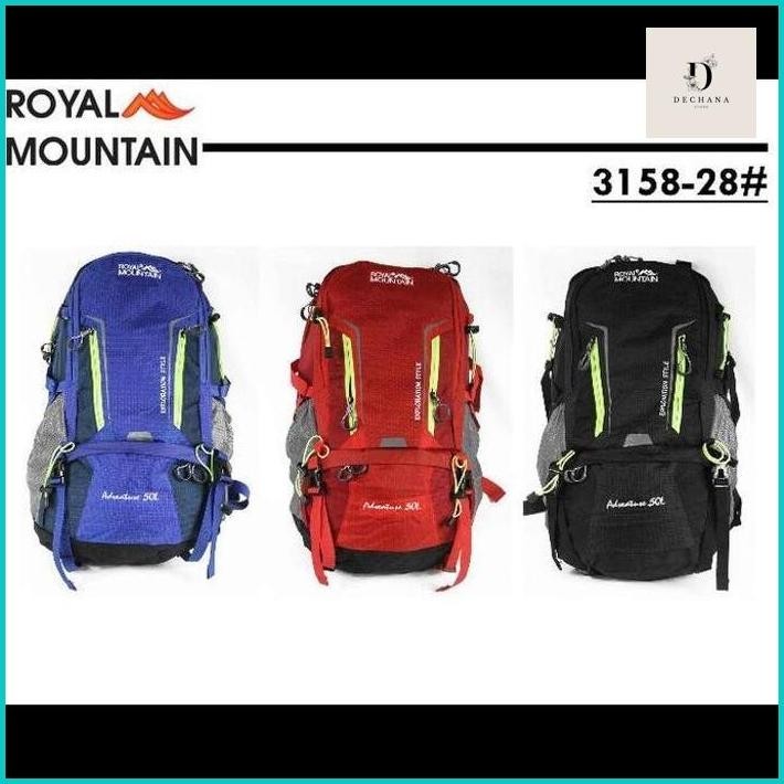 PERLENGKAPAN HIKING Tas Ransel Gunung Royal Mountain 50L