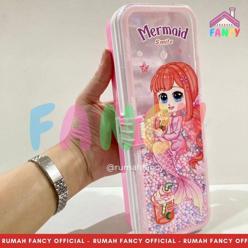 

Big Sale Tempat Pensil / Kotak Pensil Import Xiao Ling Jing + Mainan Gabus Manik Anak Premium Xlj B 35286 Fsd-34