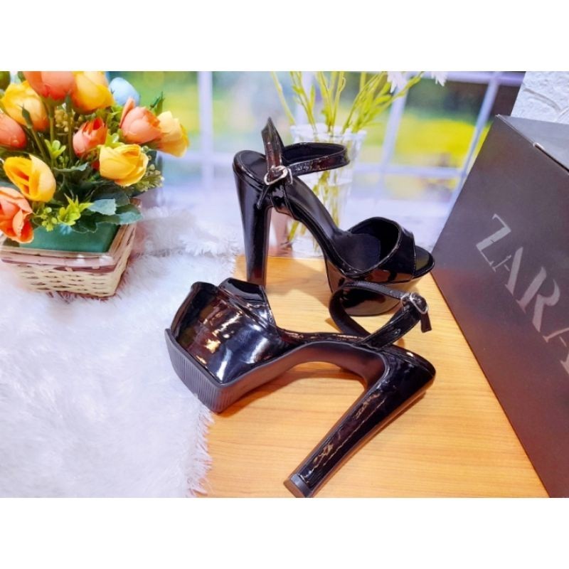 Flatshoes Kantor Formal // high heels zara premium 15 cm