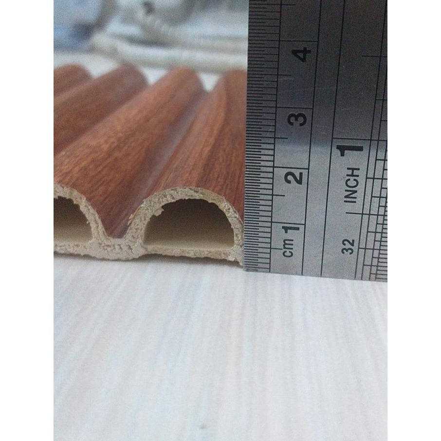 BIG SALE PVC WALL PANEL WINSTON/ WPC WALL PANEL WOOD DEKORASI DINDING BULAT  !!!!!