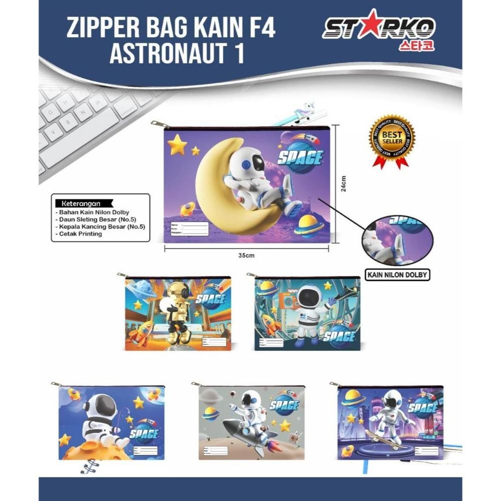 

8.8 Map Zipper Sleting F4 Buku Pelajaran Toy Face Marvel