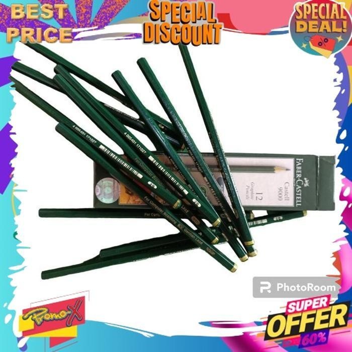 

SALE PENSIL 2B FABER CASTELL PER PACK