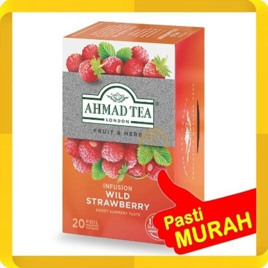 

AHMAD TEA WILD STRAWBERRY INFUSION AHMAT TEA WIL STROBERI INVUSION 40G Kualitas Terbaik