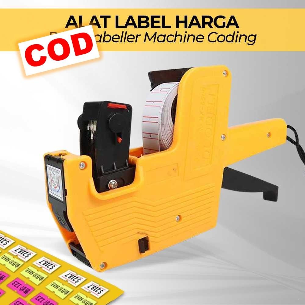 

Label Harga Tempel Roll Mesin Pencetak 8 Digit dengan Refill Tinta