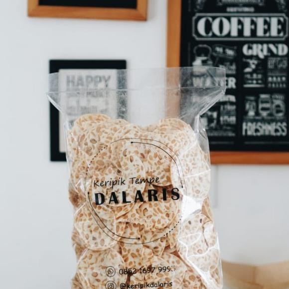 

Keripik Tempe Dalaris 500Gr Celan Enak Kerupuk Tempeh