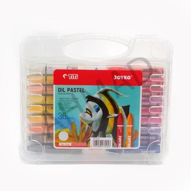 

JOYKO CRAYON TITI OIL PASTEL/ CRAYON MINYAK 36 COLOR [ SET ] CRAYON SET ANAK LENGKAP HALUS NYAMAN BAGUS BERKUALITAS BRAND OFFICIAL TERLARIS TERBARU TERMURAH UNIK COD