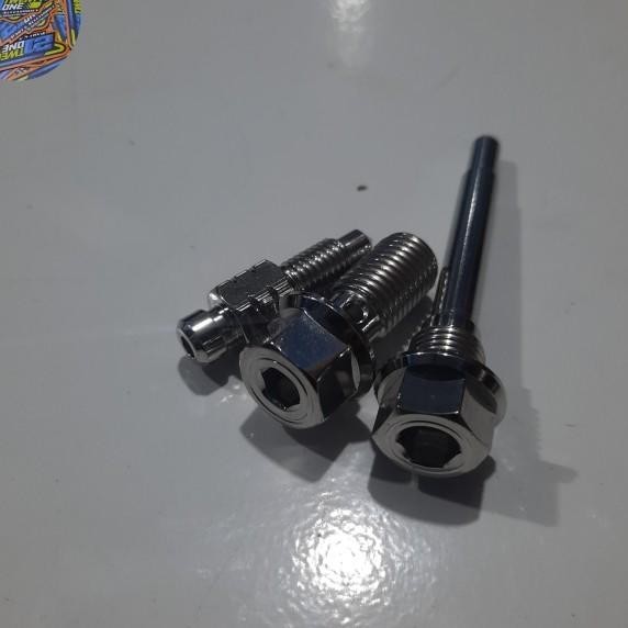 Paketan Baut Stainless Kaliper Nissin Samurai