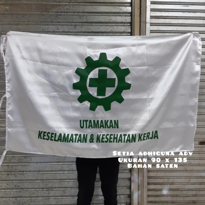 

Terlaris bendera k3 90 x 135 standr depnaker kualitas premium SALE