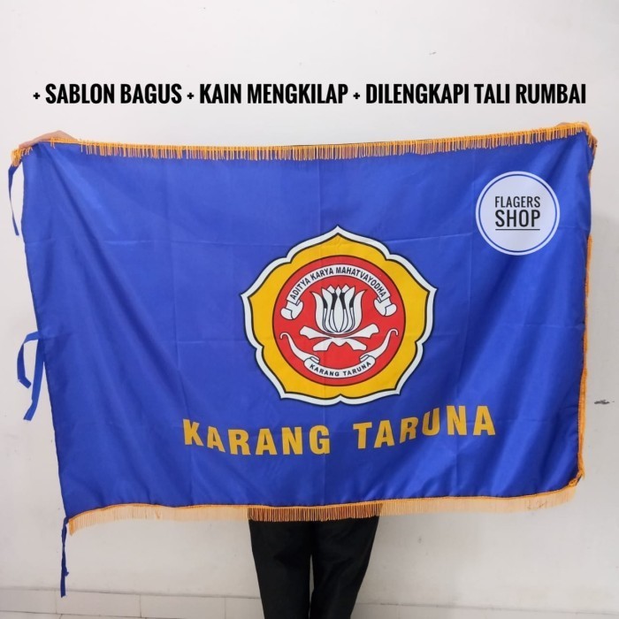 

Terlaris BENDERA RUANGAN KARANG TARUNA 100x150 CM - UKURAN BESAR SALE