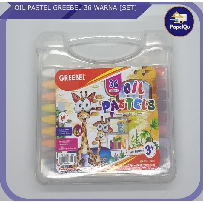 

CRAYON OIL PASTEL GREEBEL KIDS 36 WARNA [SET] CRAYON SET ANAK LENGKAP HALUS NYAMAN BAGUS BERKUALITAS BRAND OFFICIAL TERLARIS TERBARU TERMURAH UNIK COD