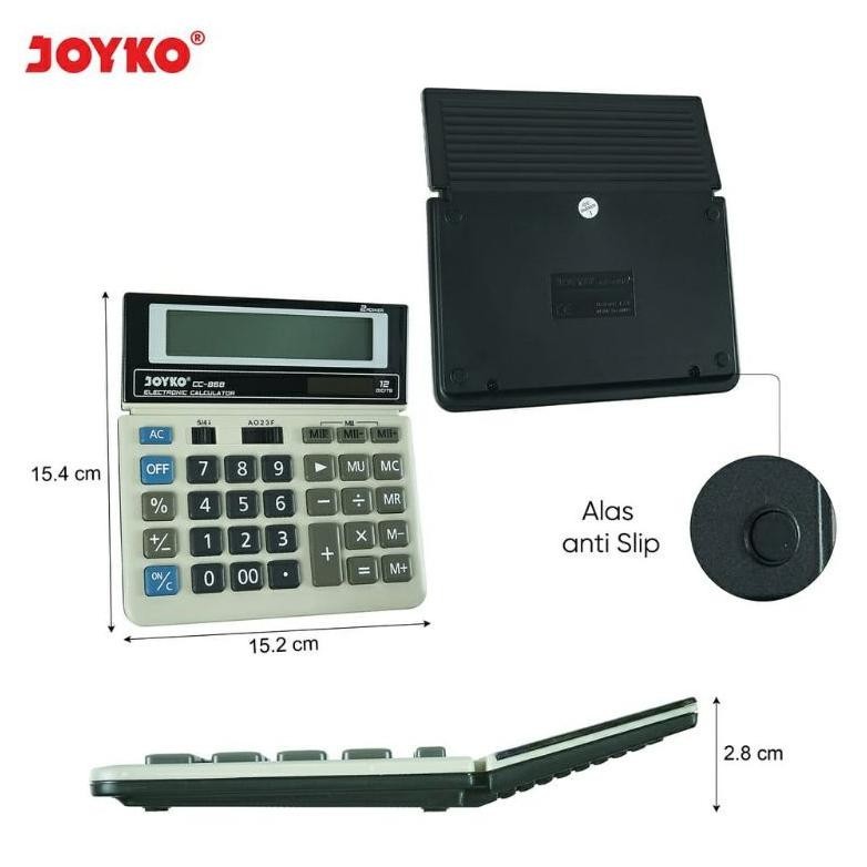 

Is75 Kalkulator Joyko Cc-868 12 Digit ( 1Pcs ) Original