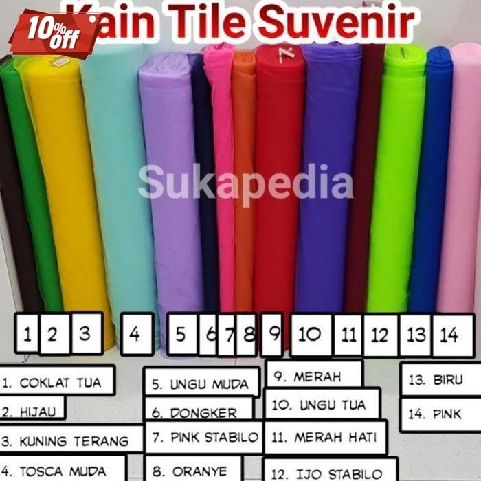 

Terlaris Kain Tile Suvenir (Harga Per 0,5M) Promo Terbatas