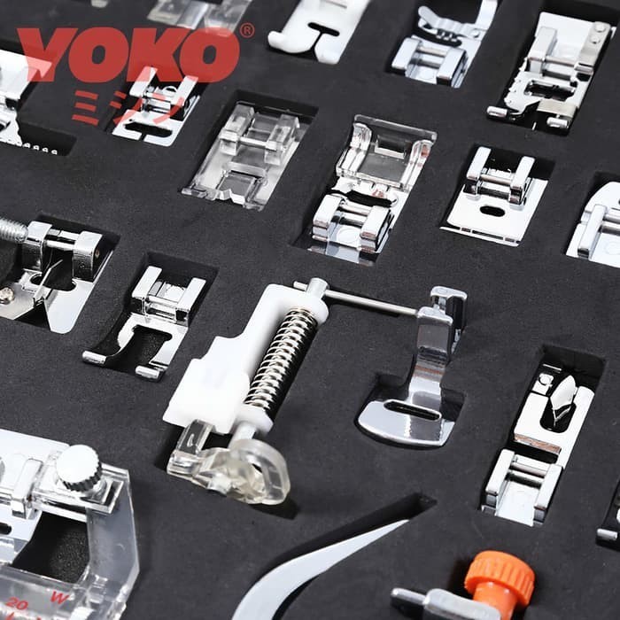 Sepatu Set 32 Pcs Set Mesin Jahit Portable