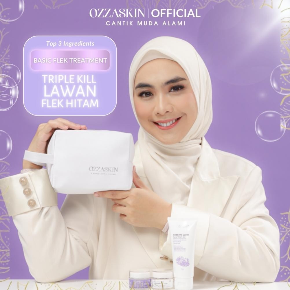 PERAWATAN FLEK TREATMENT BY OKI SETIANA DEWI FREE POUCH EXCLUSIVE OFFICAL STORE OZZASKINOFICIAL / OZ