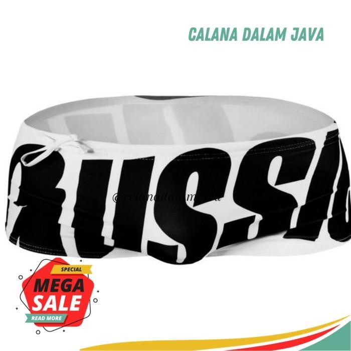AUSSIEBUM CELANA RENANG TRUNK, CELANA RENANG PRIA BOXER BRIEF 6 WARNA  TERMURAH 