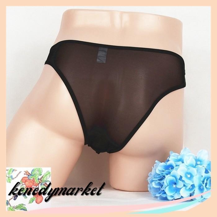 CELANA DALAM PRIA SEXY OPEN TRANSPARAN UNDERWEAR BOXER CELANA Y FAVORIT