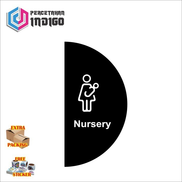 

Terlaris sign papan akrilik acrylic nursery Keren