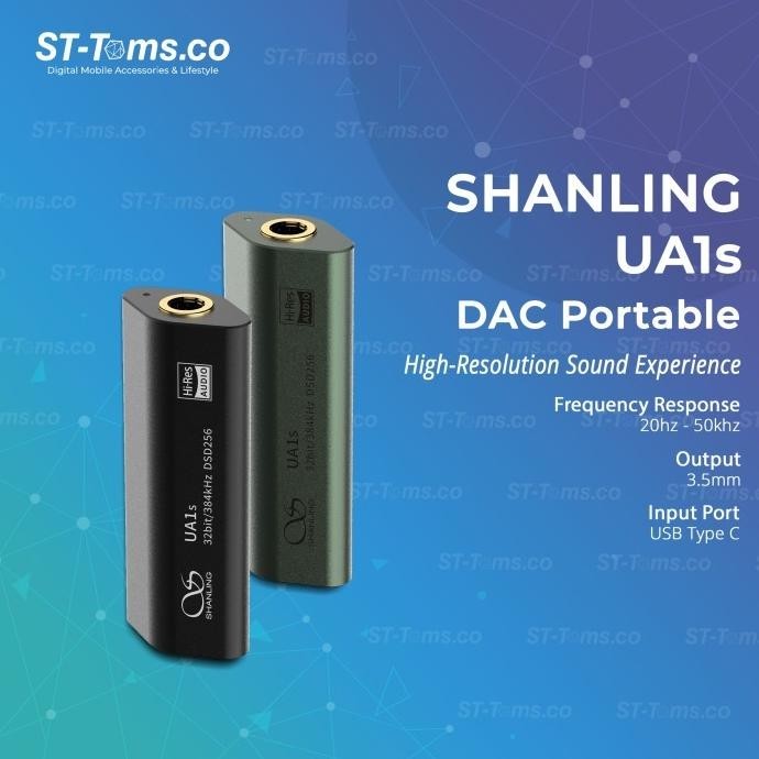 Shanling UA1s / UA 1s Portable USB Type C DAC & Amplifier Portable