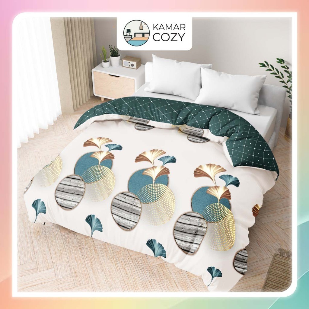Kintakun DLUXE Bed Cover Only / Selimut Tebal / Comforter 180 x 200 King Ulya Aesthetic Badcover Est