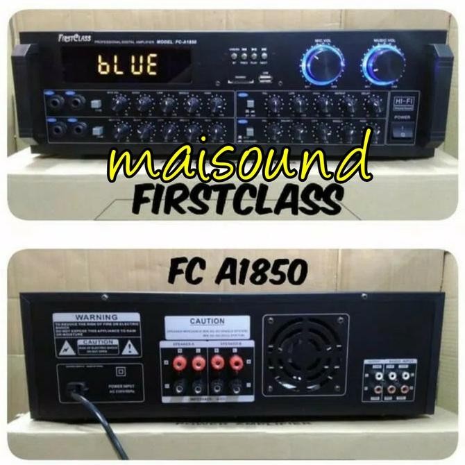 AMPLI FIRSTCLASS FC A1850 AMPLIFIER FIRSTCLASS FCA1850 FC A 1850