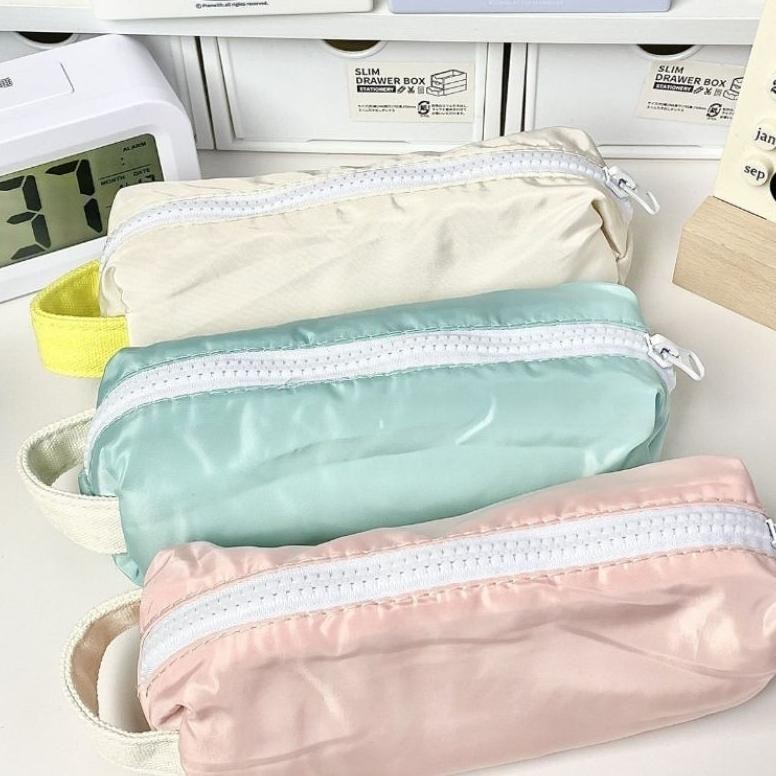 

BISA COD Tempat pensil aesthetic cute pencil case pouch makeup penyimpanan alat tulis h-4