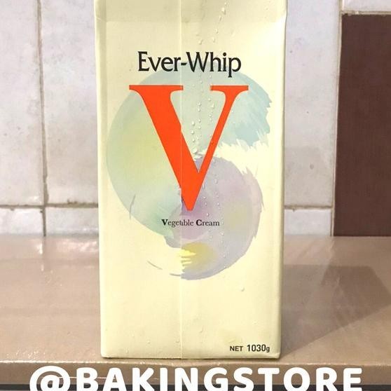 

Everwhip V Rasa Vanilla 1Kg Non Dairy Whipping Cream Ever Whip Korean