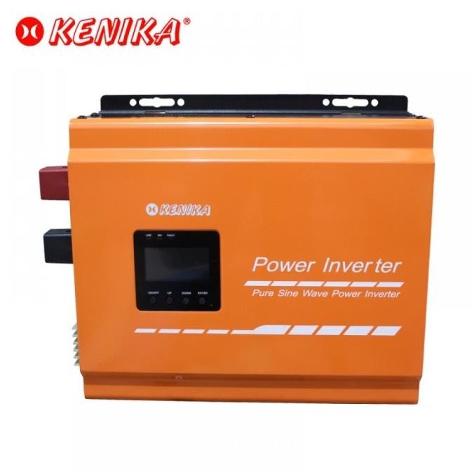 Kenika Inverter PSW LF KCT 1K12 1000 VA 800 W 12 VDC With Charger Aki