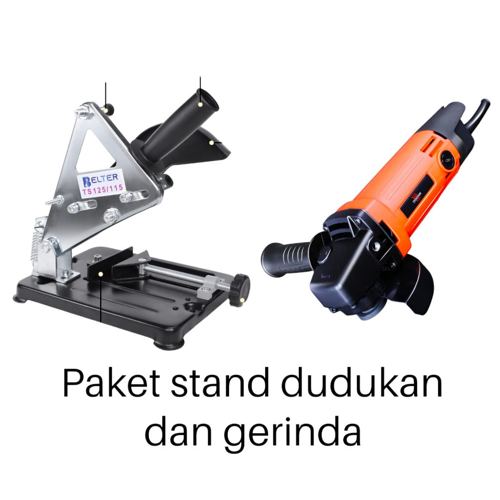 Original Dadakan Dudukan Gerinda Tangan Stand Grinder Penyangga Gerinda Angle Grinder Stand Cocok