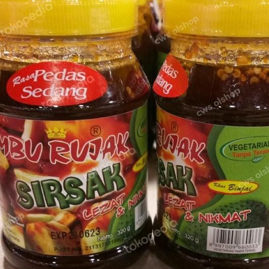 

Sirsak Bumbu Rujak Rasa Pedas Sedang 320Gr Vegetarian Tampa Terasi