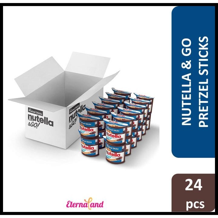 

Nutella & Go Pretzel Sticks - Nutella N Go Pretzel Sticks 1 Dus