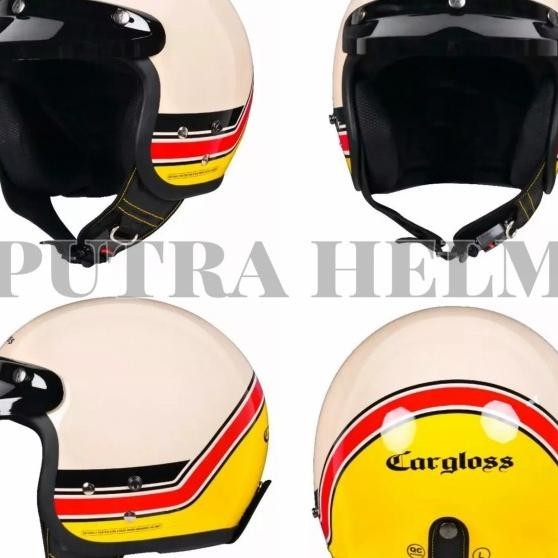 Helm Cargloss Cfm Retro Vintage Avo Nainde Cream