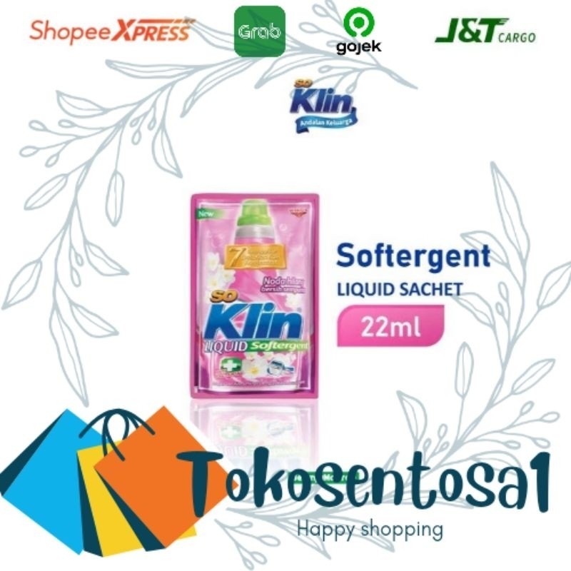 SOKLIN LIQUID SACHET 22ML / LIQUID 500 /1 DUS